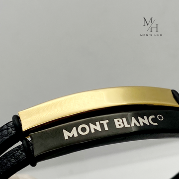 MONT BLANC. X GOLD SLATE BRACELET