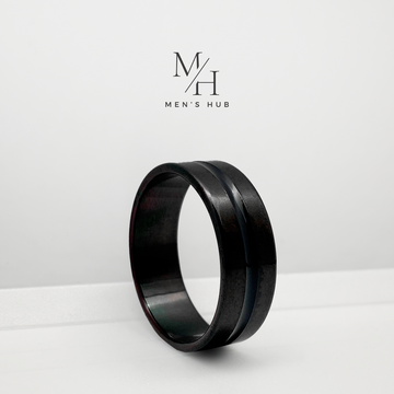 BLACK RIM RING