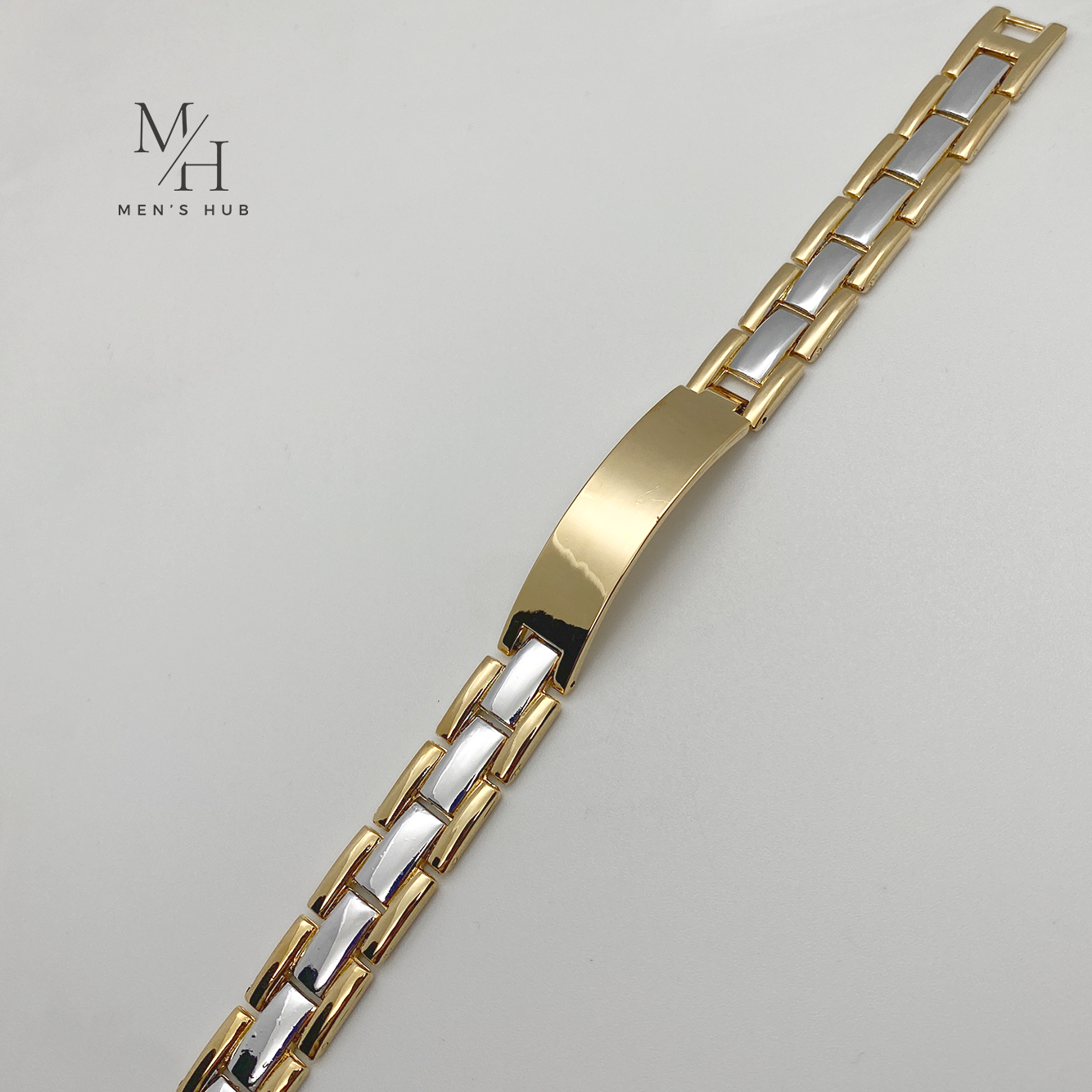 GOLD X SILVER LINK BRACELET