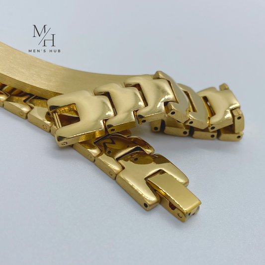 TITAN CLASP - GOLD PLATED BRACELET